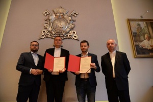 umowa partnerska między uniwersytetem papieskim a gminą wadowice